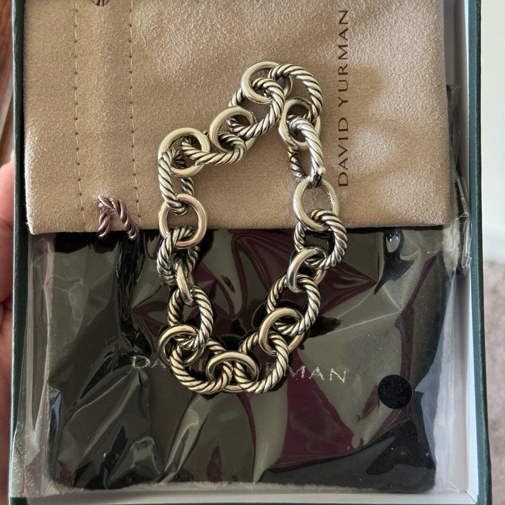 David Yurman Oval Link Chain Bracelet